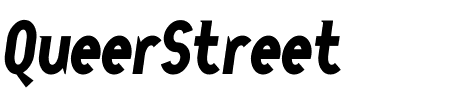 TTF: QueerStreet Schriftart