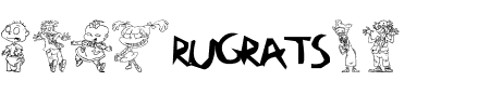 TTF: RugBats Schriftart