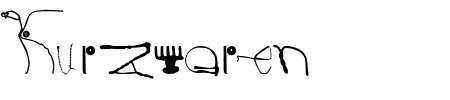 Schriftart Kurzwaren: Mehr Infos & Vorschau Generator TTF: Kurzwaren Schriftart