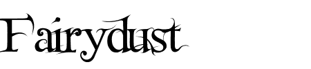 TTF: Fairydust Schriftart