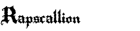 TTF: Rapscallion Schriftart