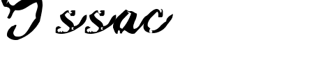 TTF: Issac Schriftart
