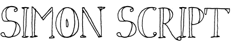 Schriftart Simon Script: Mehr Infos & Vorschau Generator TTF: Simon Script Schriftart