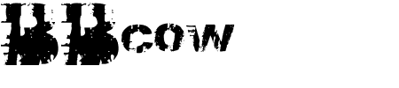 Schriftart BBcow: Mehr Infos & Vorschau Generator TTF: BBcow Schriftart