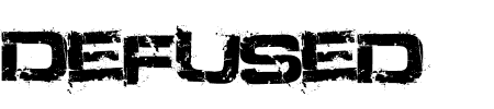 Schriftart Defused: Mehr Infos & Zeichen Übersicht TTF: Defused Schriftart