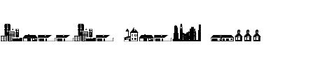 TTF: Little City 2000 Schriftart