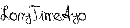 TTF: LongTimeAgo Schriftart