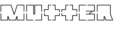 TTF: Mutter Schriftart
