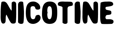 TTF: Nicotine Schriftart
