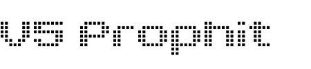 TTF: V5 Prophit Schriftart