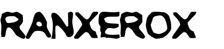 Schriftart Ranxerox: Mehr Infos & Zeichen Übersicht TTF: Ranxerox Schriftart