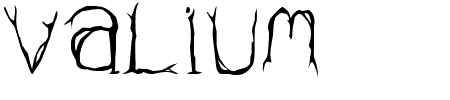 TTF: Valium Font