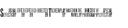TTF: SteelTongs Schriftart