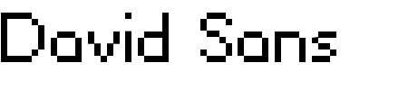 TTF: David Sans Schrift