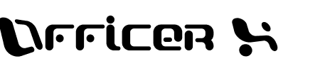 TTF: Officer X Schriftart