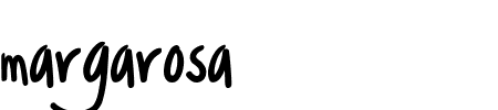 TTF: Margarosa Schriftart