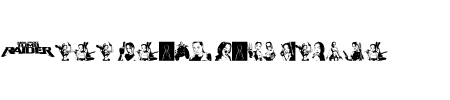 TTF: Lara Croft Tomb Raider Schriftart