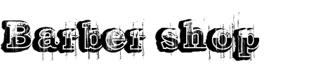 Font Barber shop: Mehr Infos & Zeichen Übersicht TTF: Barber shop Font
