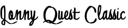 Schriftart Jonny Quest Classic: Mehr Infos & Vorschau Generator TTF: Jonny Quest Classic Schriftart