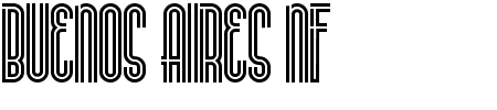 TTF: Buenos Aires NF Schriftart