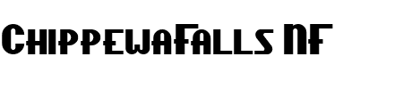 TTF: ChippewaFalls NF Schriftart