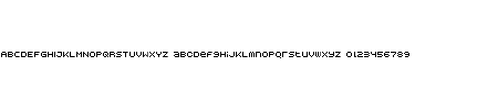 TTF: BitDust one Schriftart