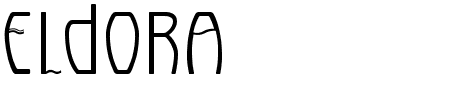 TTF: Eldora Schriftart