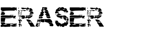 TTF: Eraser Schriftart