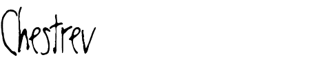 TTF: Chestrev Schriftart