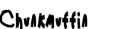 TTF: Chunkmuffin Schriftart