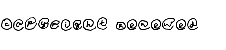TTF: Copyright Renewed Schriftart