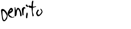 Schriftart Denrito: Mehr Infos & Vorschau Generator TTF: Denrito Schriftart