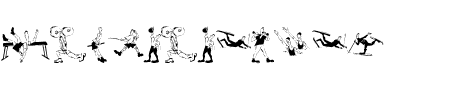 Font AthletenEins: Mehr Infos & Zeichen Übersicht TTF: AthletenEins Font