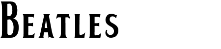 Schriftart Beatles: Mehr Infos & Vorschau Generator TTF: Beatles Schriftart