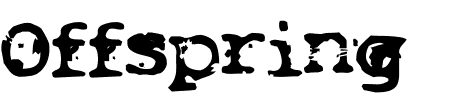 TTF: Offspring Schriftart