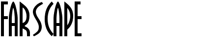 TTF: Farscape Schriftart