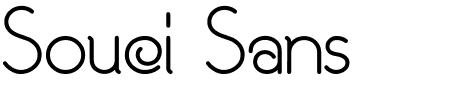 TTF: Souci Sans Schriftart