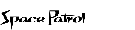 Font Space Patrol: Mehr Infos & Zeichen Übersicht TTF: Space Patrol Font