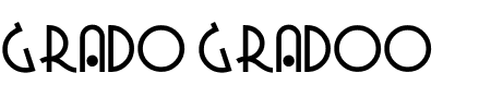 TTF: Grado Gradoo Schrift