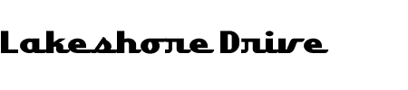 Schriftart Lakeshore Drive: Mehr Infos & Vorschau Generator TTF: Lakeshore Drive Schriftart
