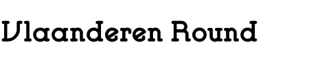 Schriftart Vlaanderen Round: Mehr Infos & Vorschau Generator TTF: Vlaanderen Round Schriftart