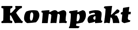 TTF: Kompakt Font