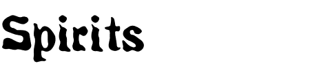 Schriftart Spirits: Mehr Infos & Zeichen Übersicht TTF: Spirits Schriftart