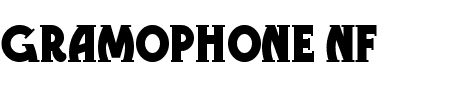 TTF: Gramophone NF Schriftart