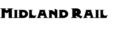 TTF: Midland Rail Font