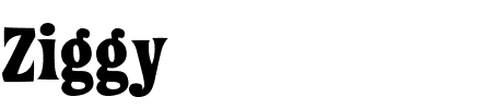 Schriftart Ziggy: Mehr Infos & Vorschau Generator TTF: Ziggy Schriftart