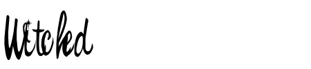 TTF: Witched Schriftart