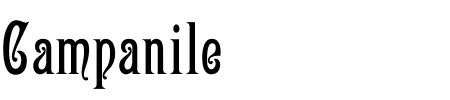 TTF: Campanile Font