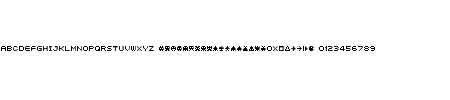 Font 04b_21: Mehr Infos & Zeichen Übersicht TTF: 04b_21 Font