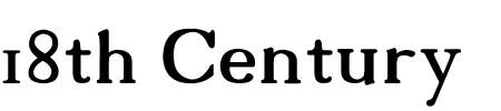 TTF: 18th Century Schriftart
